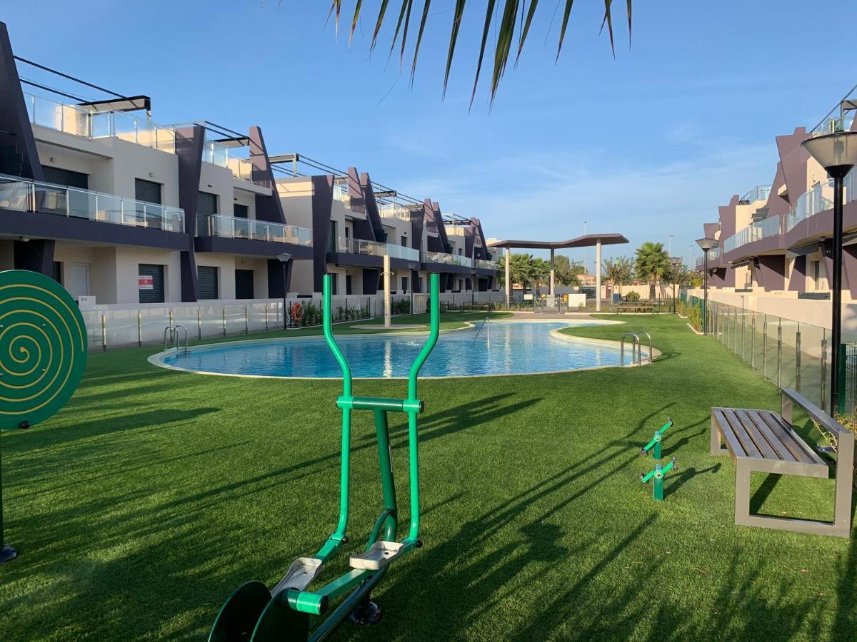 Higuericas 411 - Planta Baja - Vista Piscina - Cerca Playa Appartement Pilar de la Horadada Buitenkant foto
